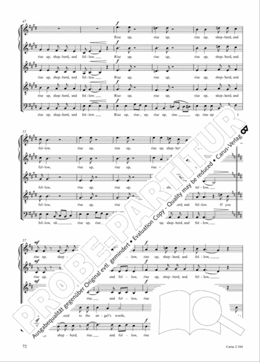Hallelujah. Gospels and Spirituals for mixed choir Mixed Choir scores gallery preview page 60