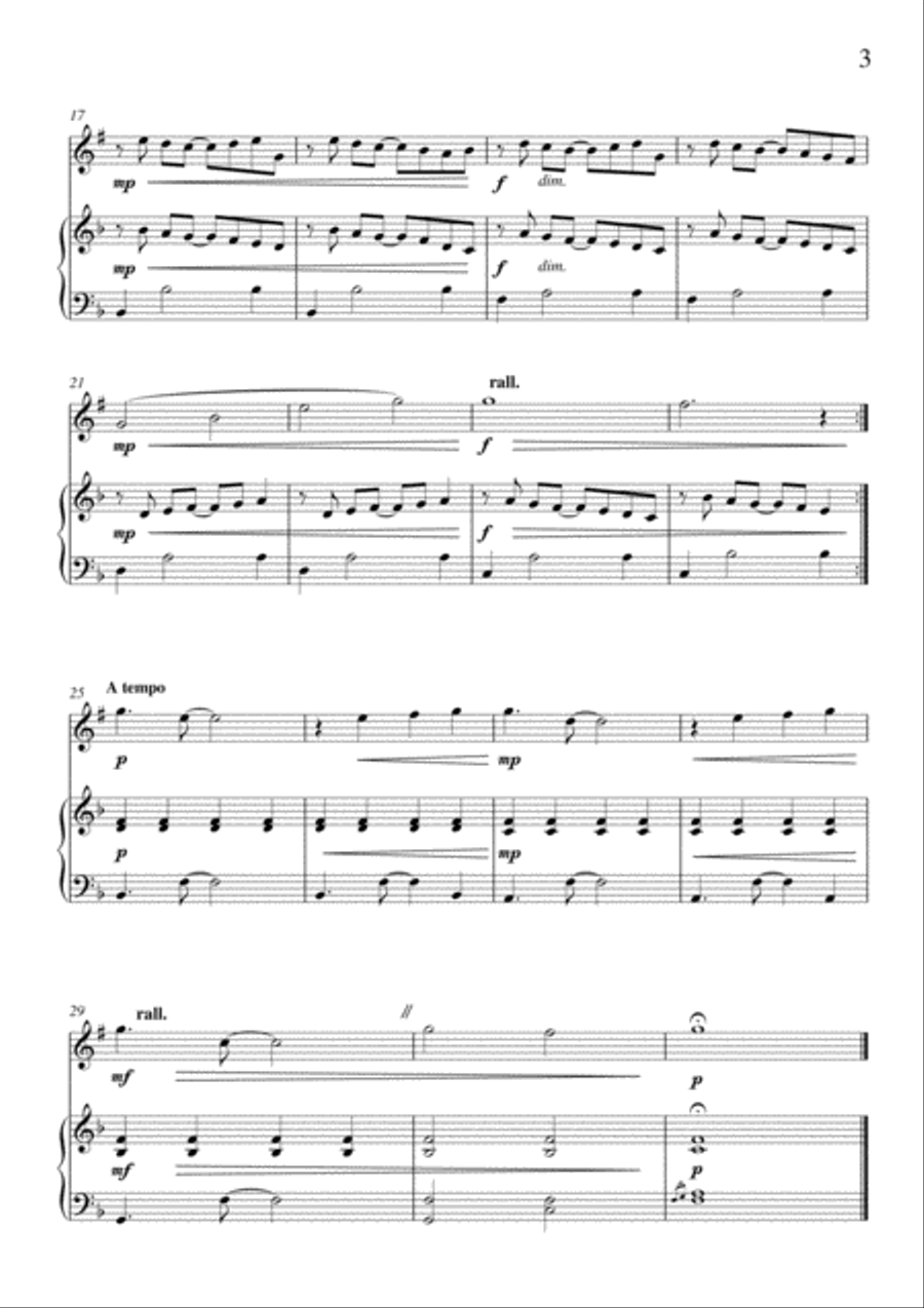 Scenes from a Parisian Cafe - Bb Clarinet & Piano - Complete Score of 14 Short Concert Pieces Woodwind Duet scores gallery preview page 6