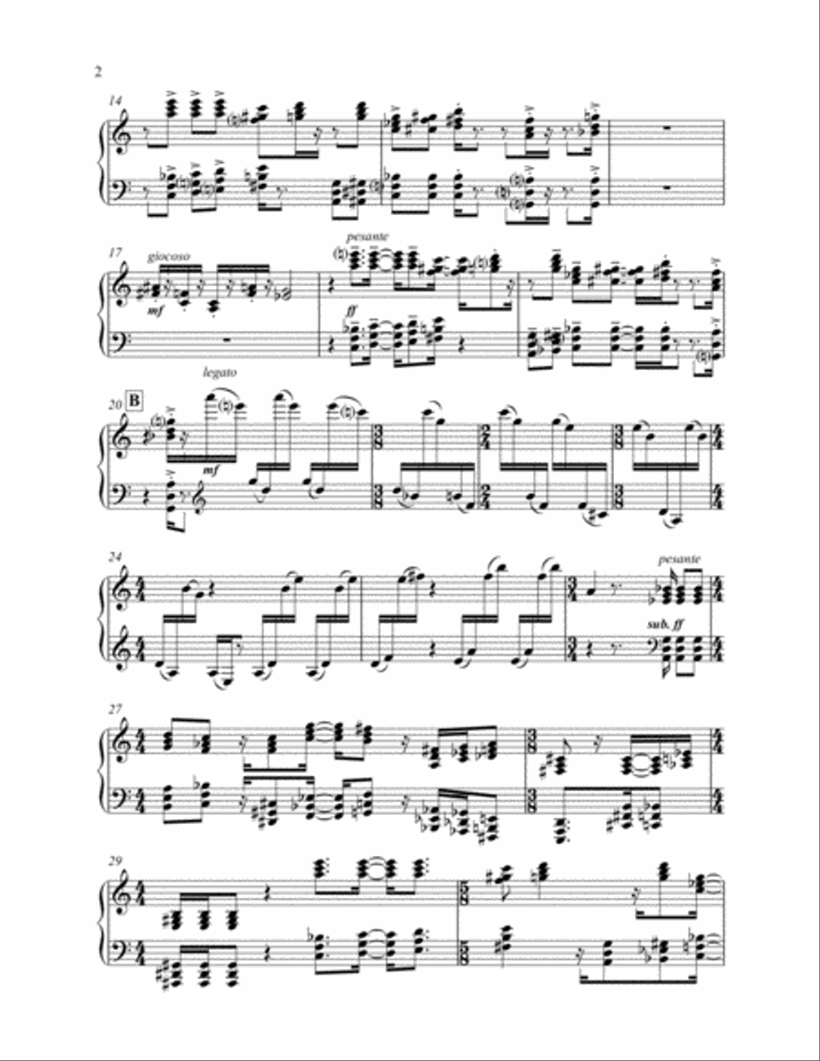 Piano Quintet Piano Quintet Piano Quintet scores gallery preview page 2
