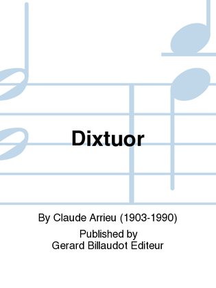 Book cover for Dixtuor