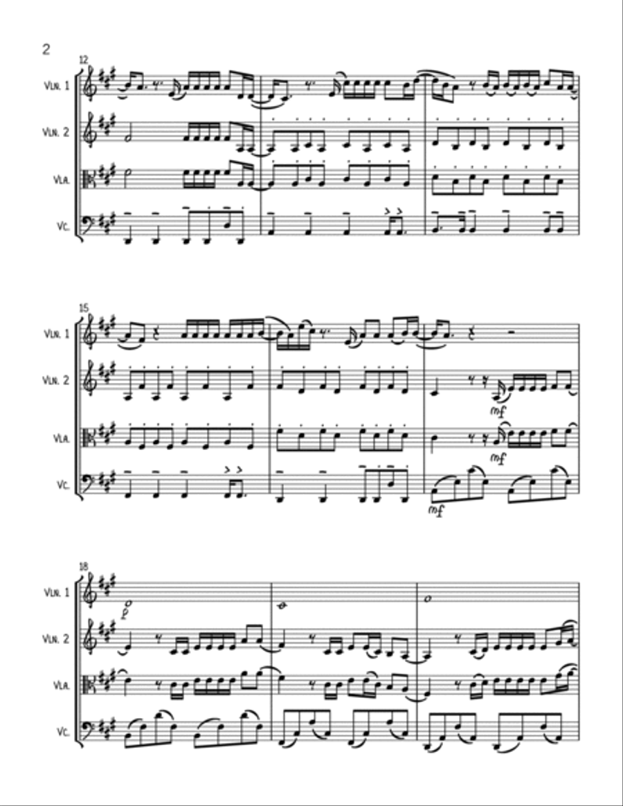 Halo String Trio scores gallery preview page 2