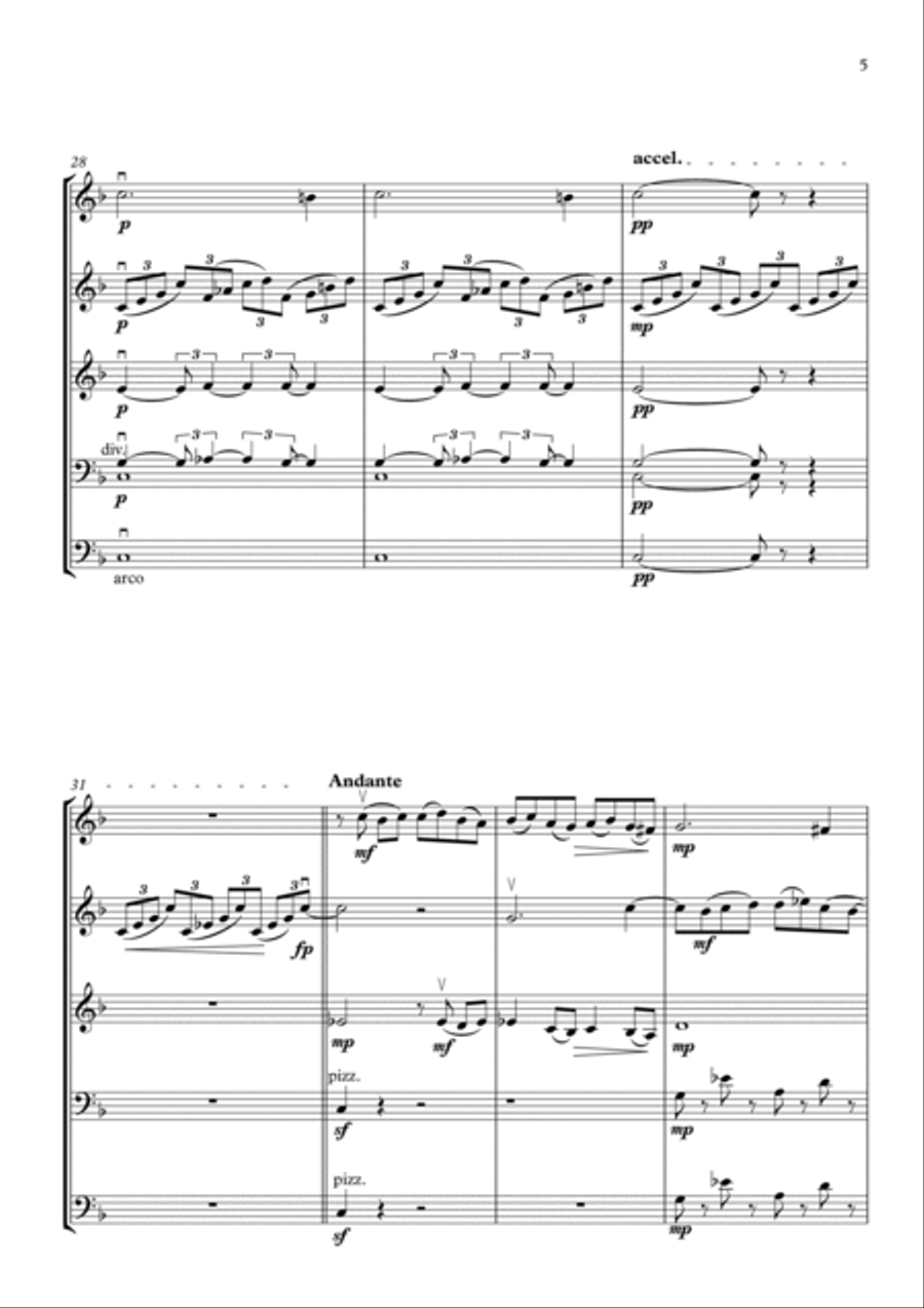 Rachmaninoff for strings String Orchestra scores gallery preview page 6