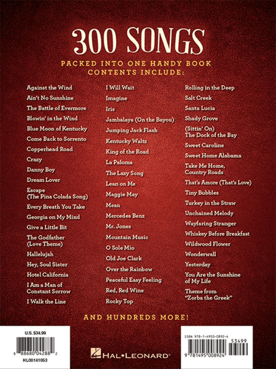 The Hal Leonard Mandolin Fake Book Piano scores gallery preview page 6