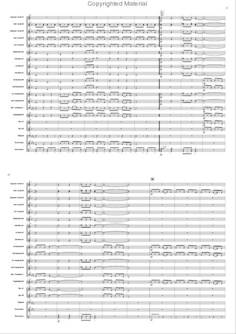 Little Portrait Brass Band scores gallery preview page 9