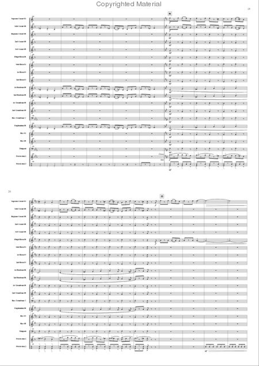 Little Portrait Brass Band scores gallery preview page 10