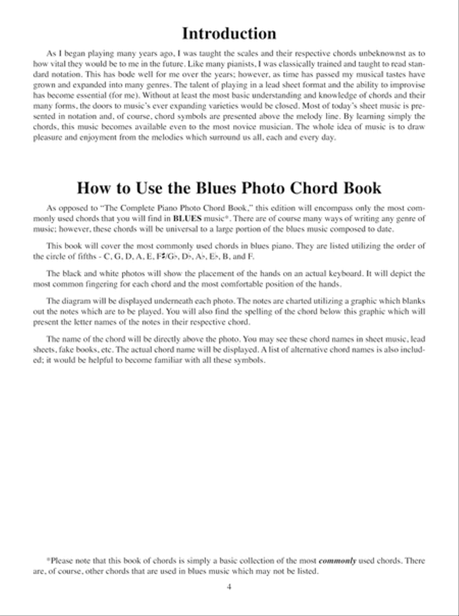 Blues Piano Photo Chords Piano Method scores gallery preview page 5