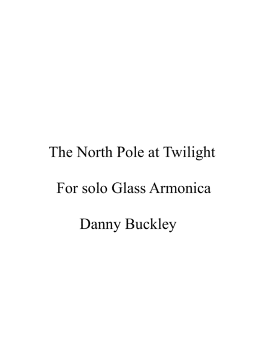 The North Pole at Twilight Small Ensemble scores gallery preview page 1
