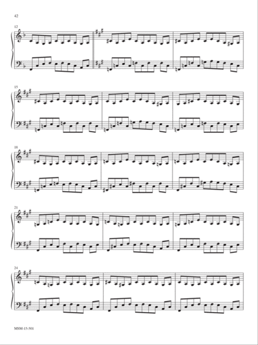 Snowfall Piano Solo scores gallery preview page 2