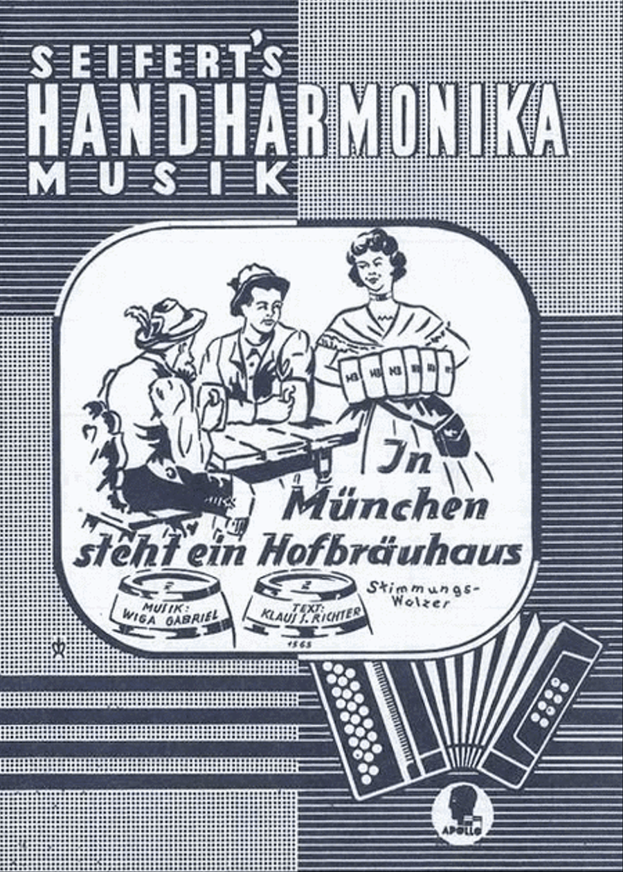 In München steht ein Hofbräuhaus Accordion scores gallery preview page 1