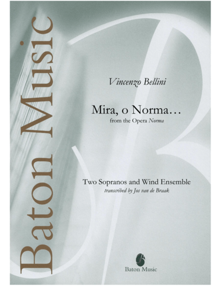 Mira, o Norma ... Concert Band scores gallery preview page 1