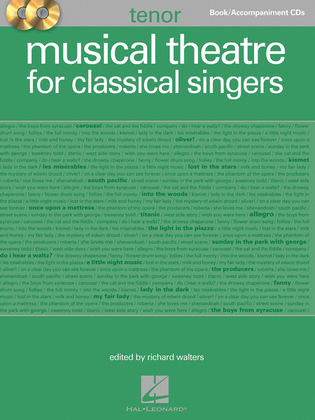 Book cover for Musical Theatre for Classical Singers
