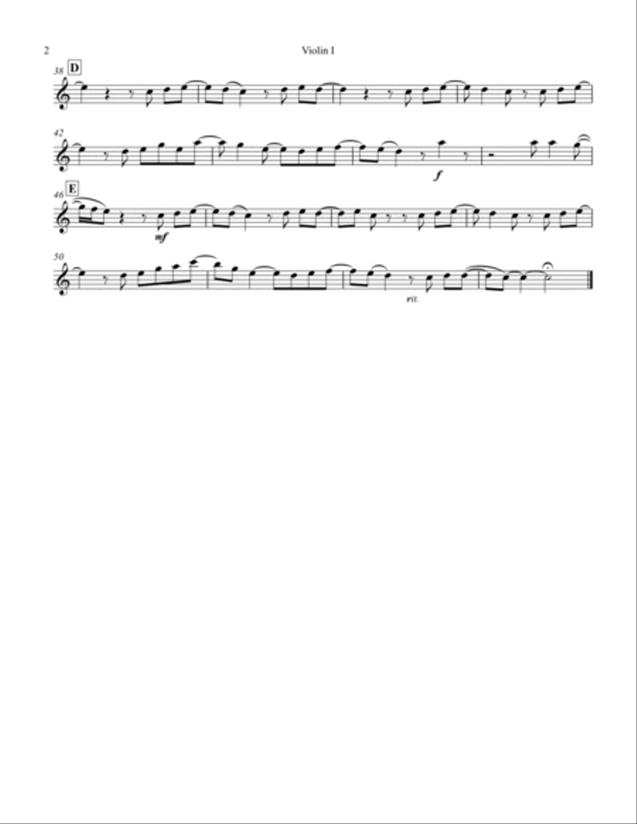 Where You Lead Where You Lead String Quartet scores gallery preview page 6