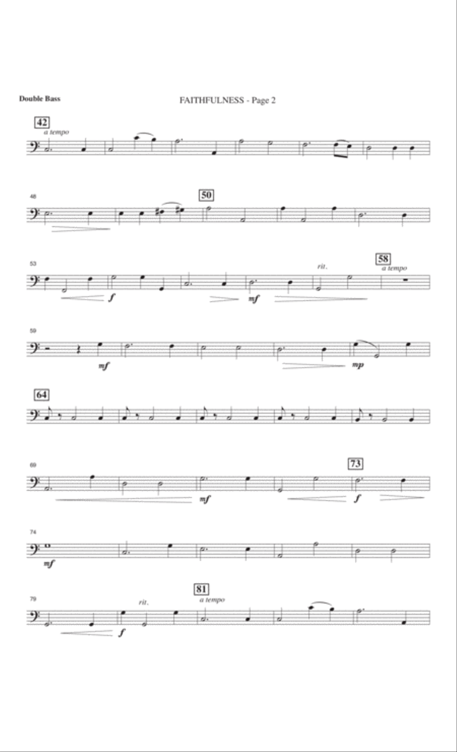 Faithfulness Faithfulness 4-Part scores gallery preview page 67