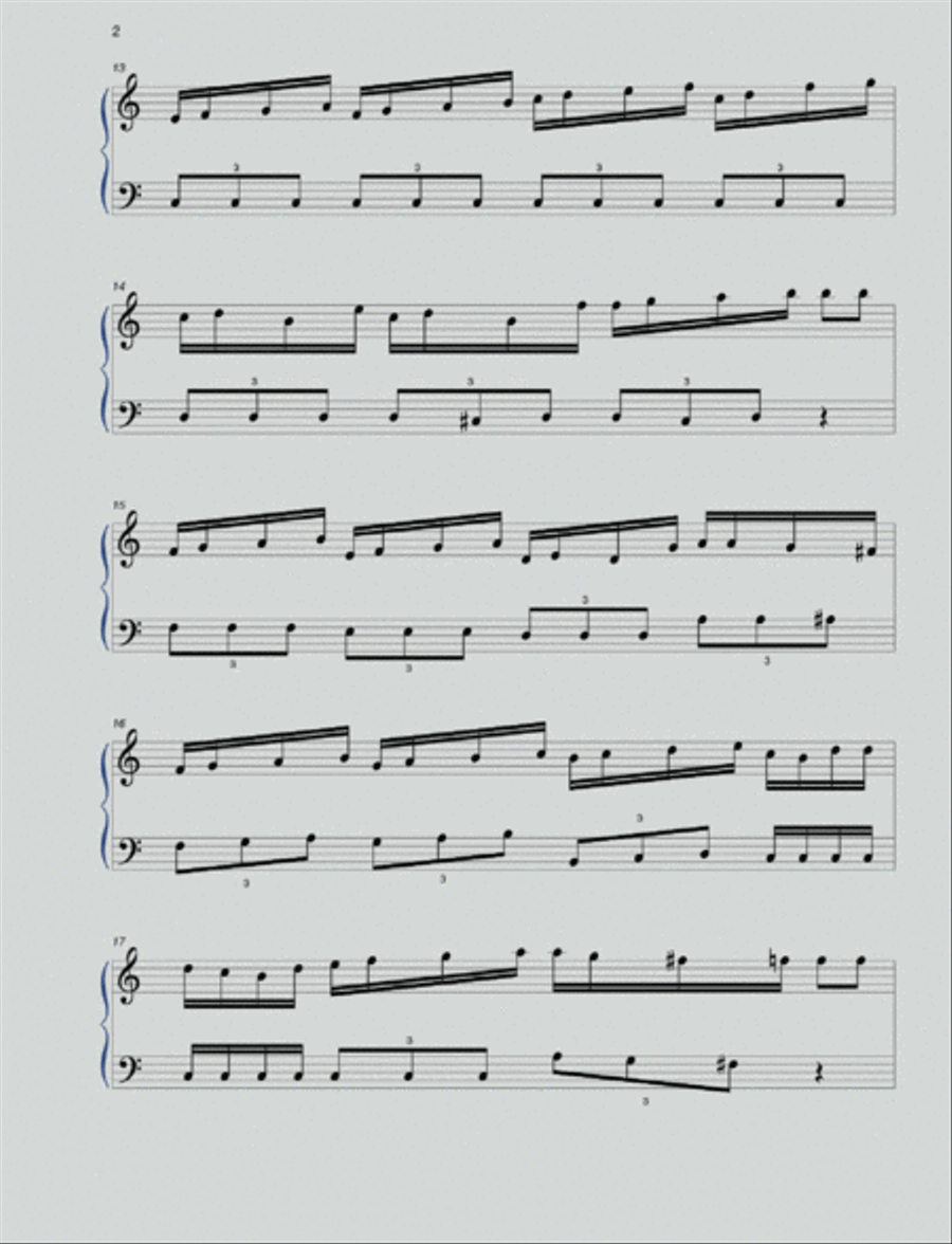 Evolution(2nd) Piano Solo scores gallery preview page 2