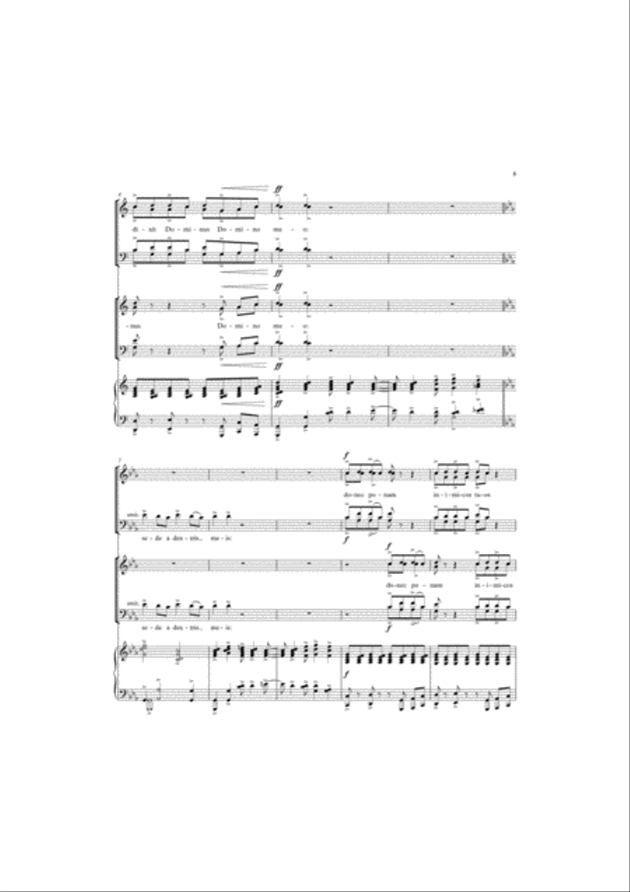 Salisbury Vespers Divisi scores gallery preview page 5