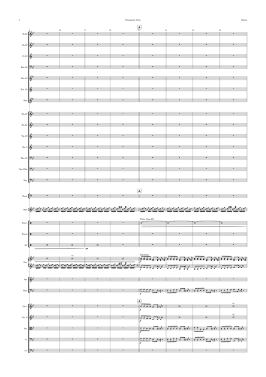 Pompeii Full Orchestra scores gallery preview page 2