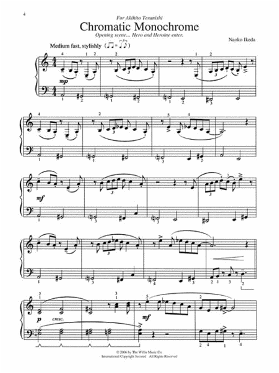 Moving Pictures Moving Pictures Piano scores gallery preview page 4