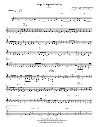 Jingle Bells - C Major (with note names) (arr. Valdir Maia) Sheet Music |  Traditional | Instrumental Solo