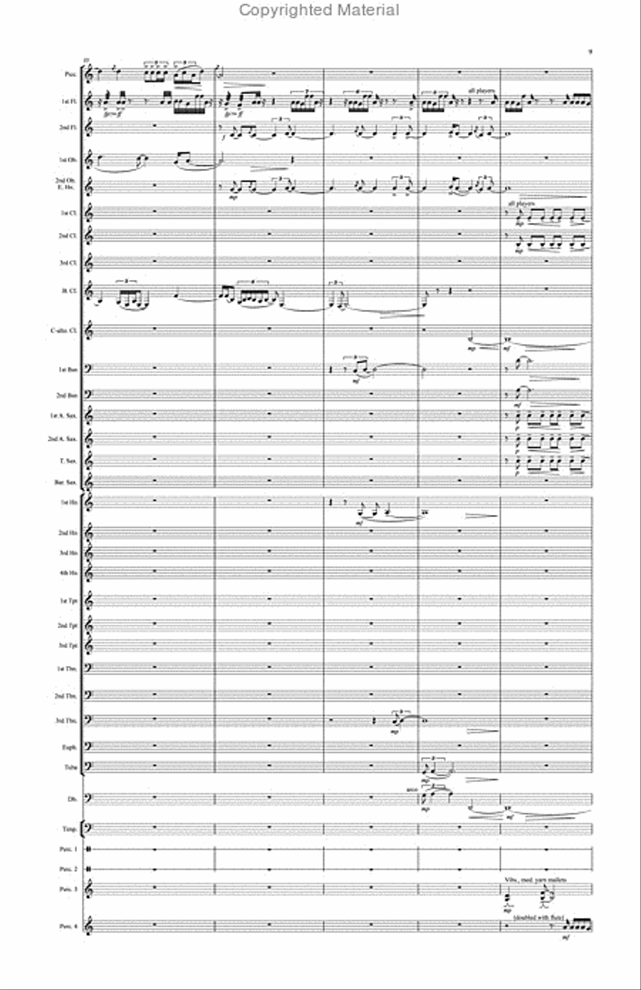 Kizuna Concert Band scores gallery preview page 10