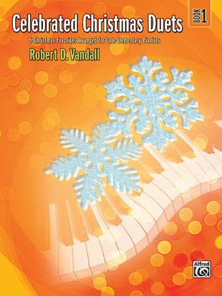 Book cover for Celebrated Christmas Duets, Book 1