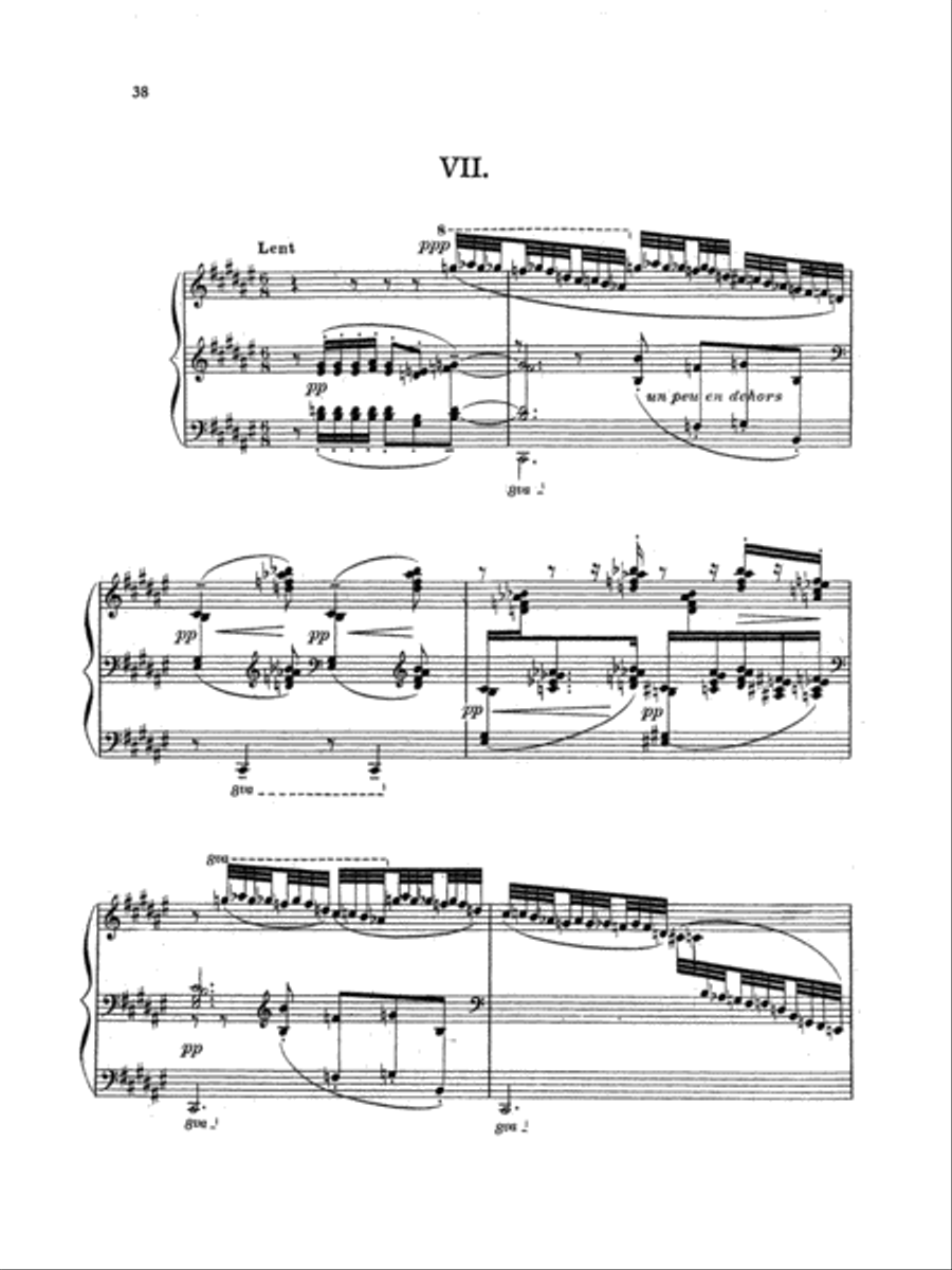 Debussy: Preludes (Volume II) Piano Solo scores gallery preview page 1