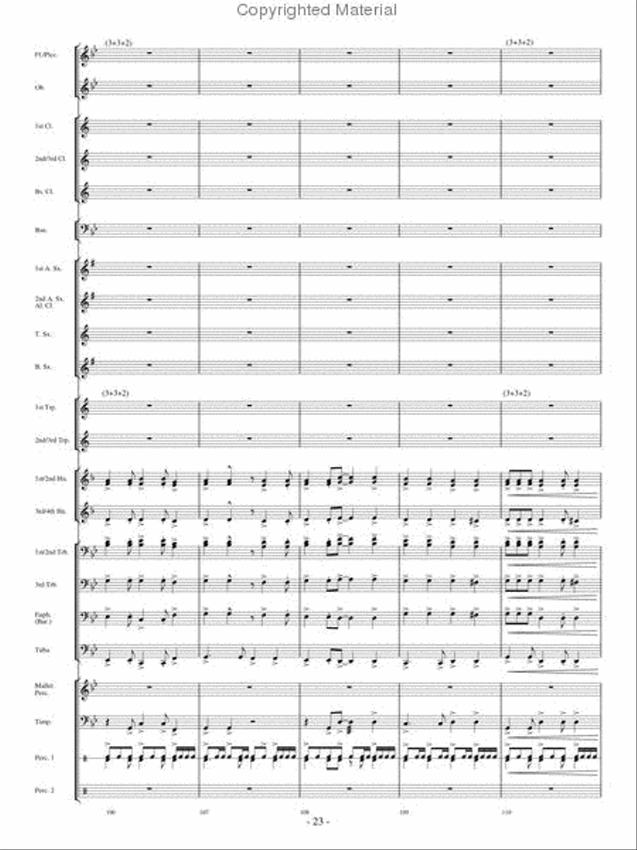 Ascentium Ascentium Concert Band scores gallery preview page 22