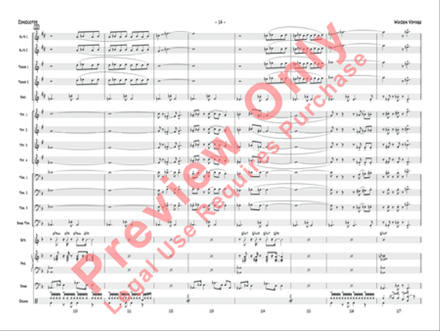 Maiden Voyage Jazz Ensemble scores gallery preview page 17