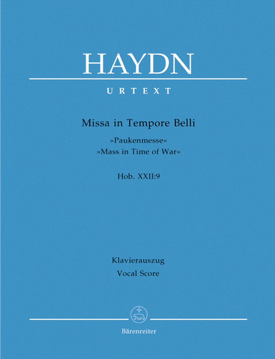 Missa in Tempore Belli Hob.XXII:9 'Mass in Time of War'