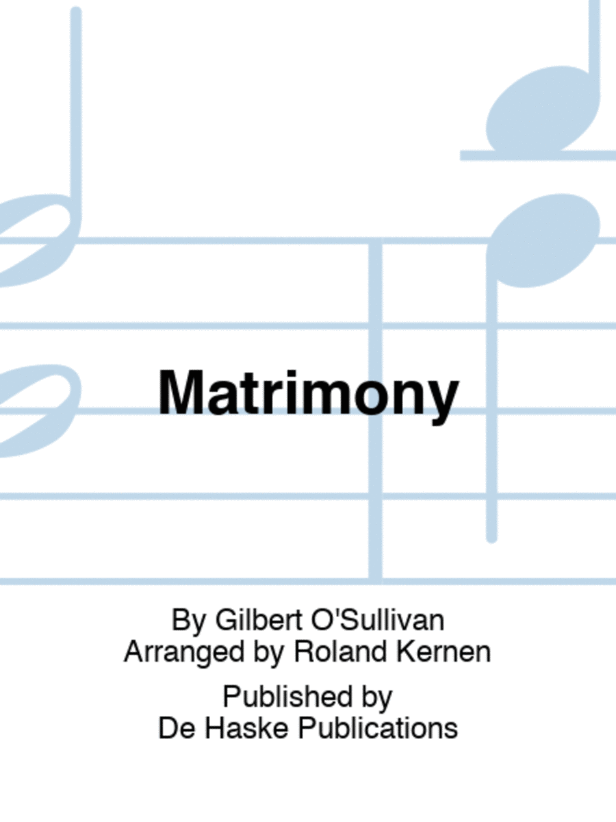 Matrimony Matrimony Brass Band scores gallery preview page 1