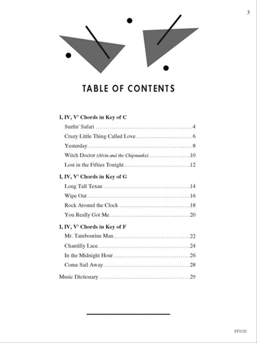 ChordTime Piano Rock 'n' Roll Piano Method scores gallery preview page 3