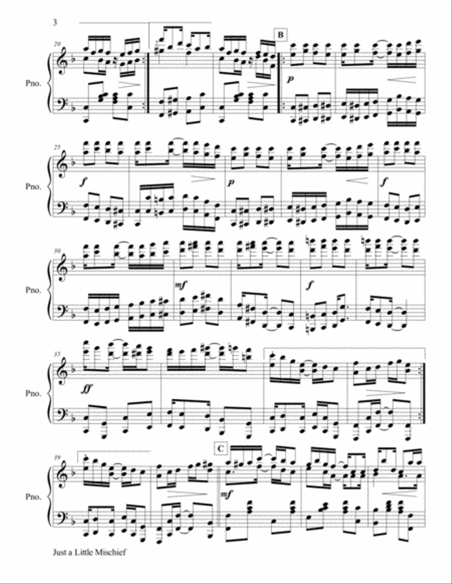 Tickling the Ivories: A Ragtime Piano Collection Piano Solo scores gallery preview page 4