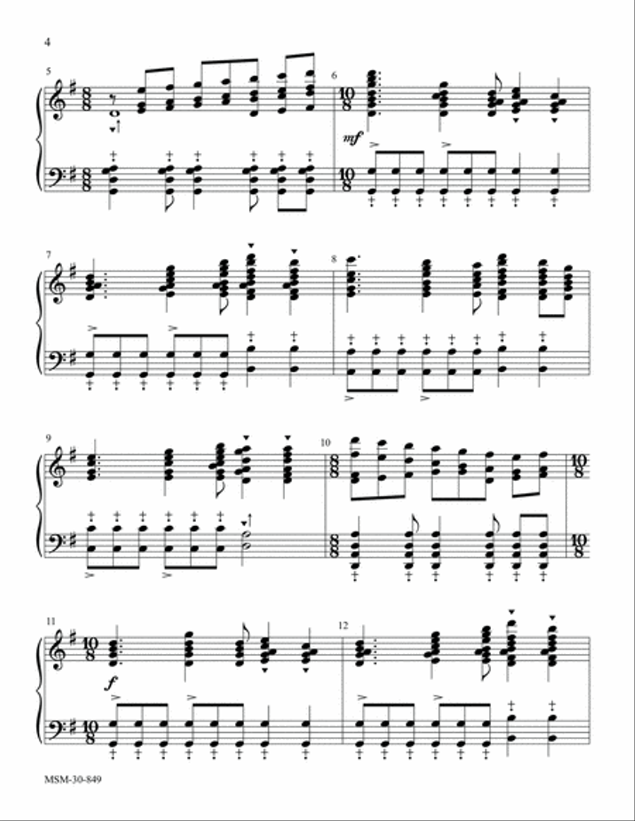 Be Glad and Rejoice Be Glad and Rejoice 5-Octaves scores gallery preview page 4
