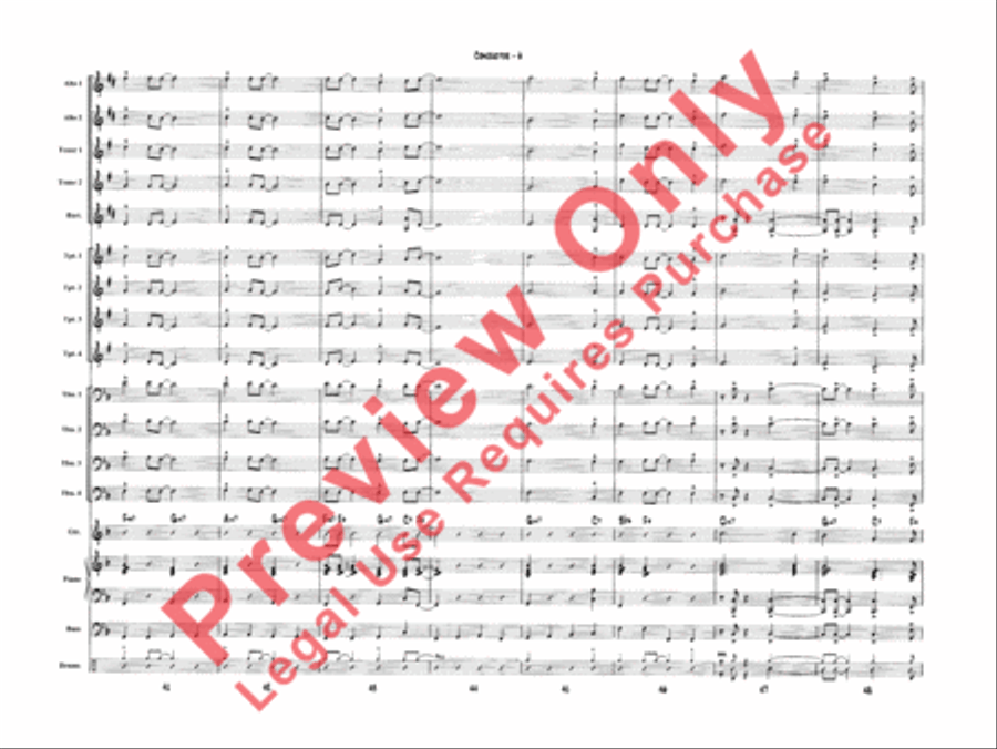 A Big Band Christmas A Big Band Christmas Jazz Ensemble scores gallery preview page 9