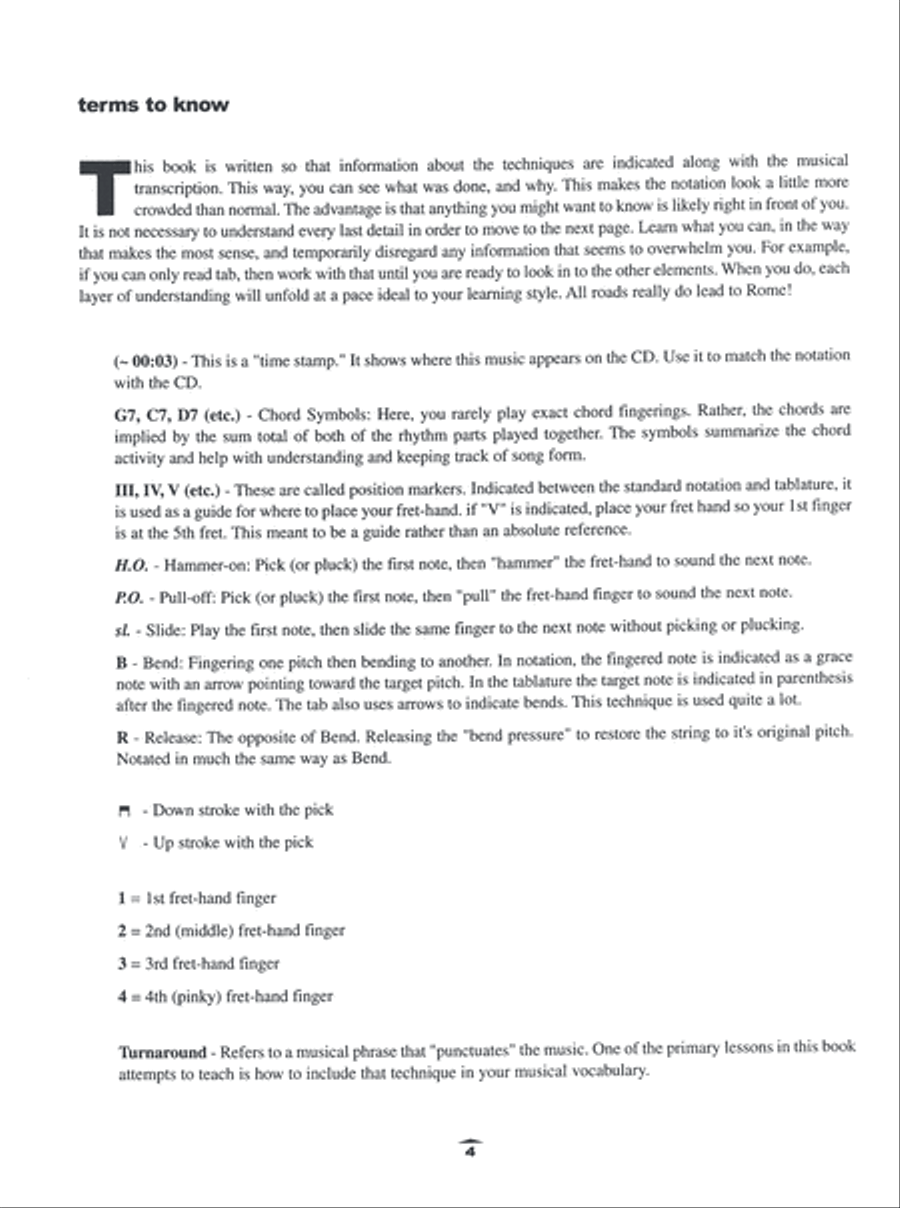 Blues/Rock Improv Blues/Rock Improv Electric Guitar scores gallery preview page 6