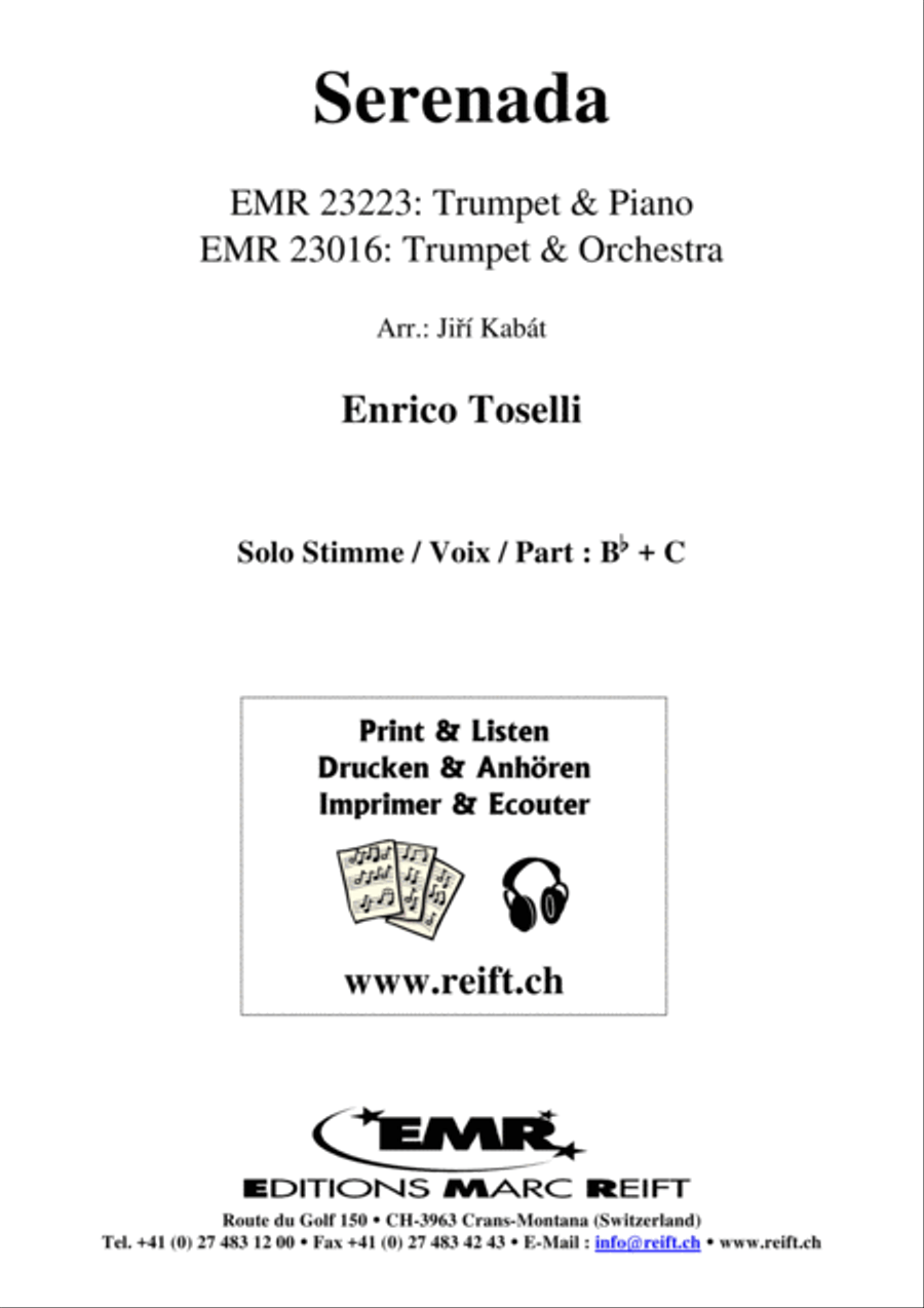 Serenada Serenada Trumpet Solo scores gallery preview page 2
