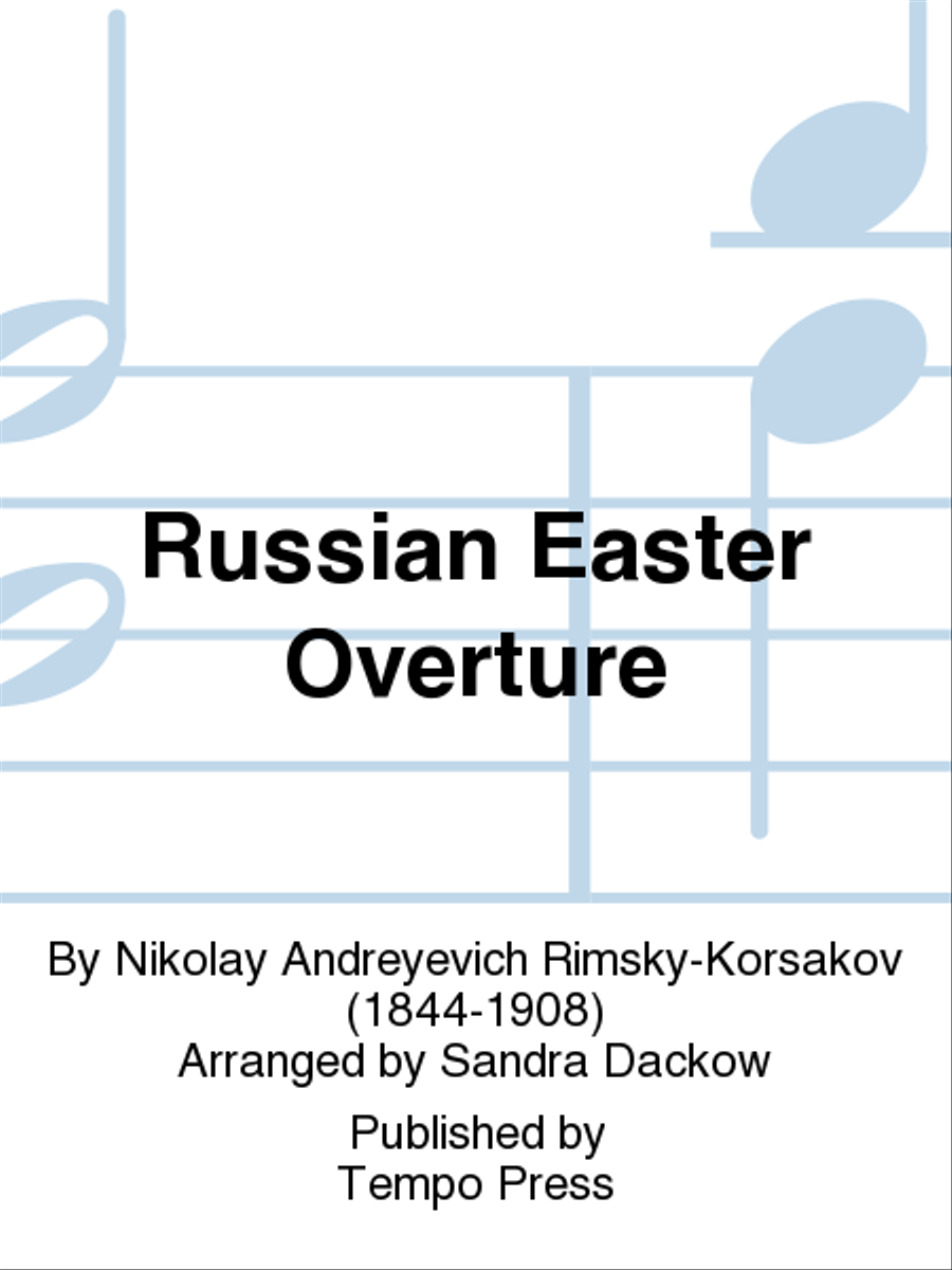 Russian Easter Overture, Op. 36 Orchestra scores gallery preview page 1