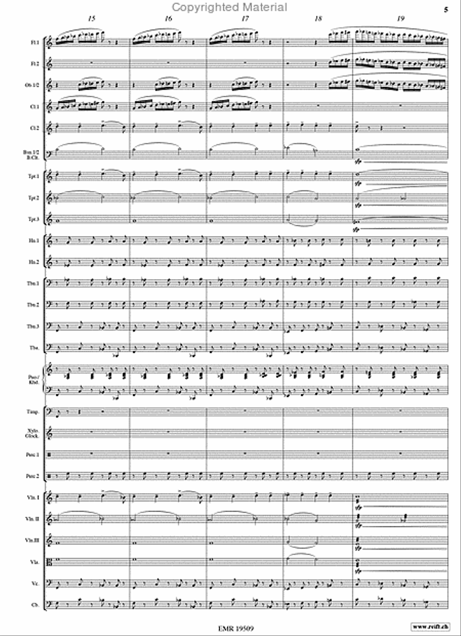 Taras Bulba Orchestra scores gallery preview page 5