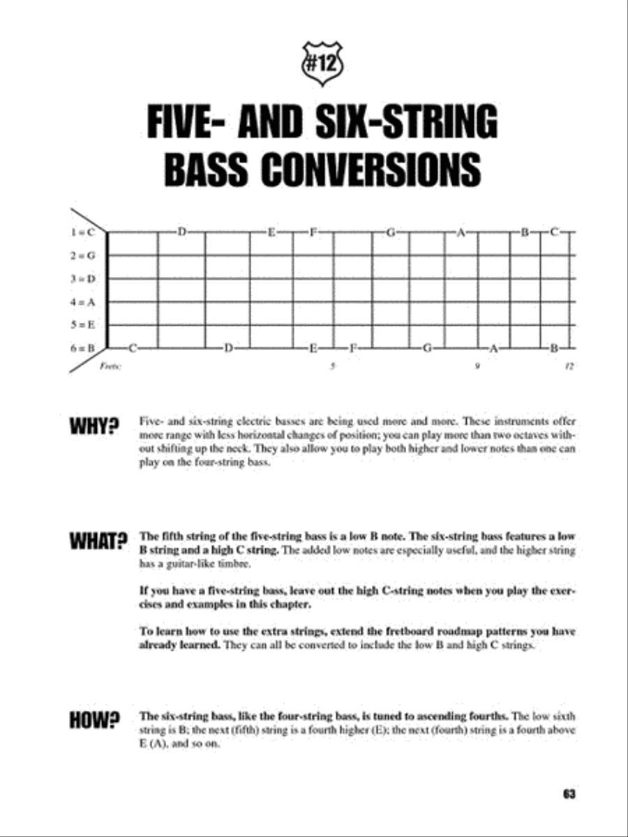 Fretboard Roadmaps – Bass Bass Guitar Tablature scores gallery preview page 7