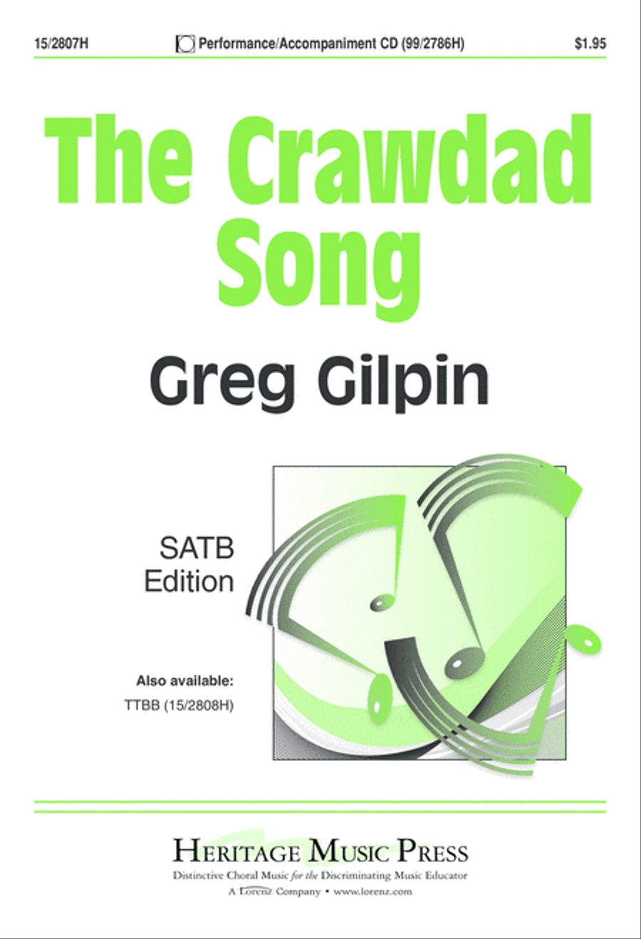 The Crawdad Song The Crawdad Song 4-Part scores gallery preview page 2