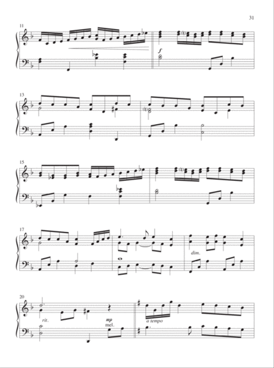 Portraits of Praise Piano Solo scores gallery preview page 19