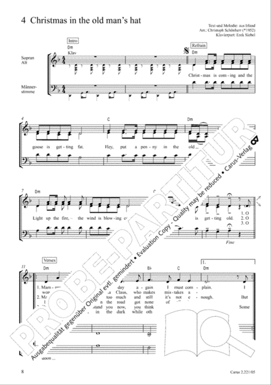 chorissimo! Christmas chorissimo! Christmas Choir scores gallery preview page 11
