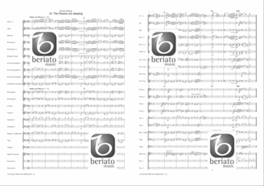 A Collection of Chorales Concert Band scores gallery preview page 27