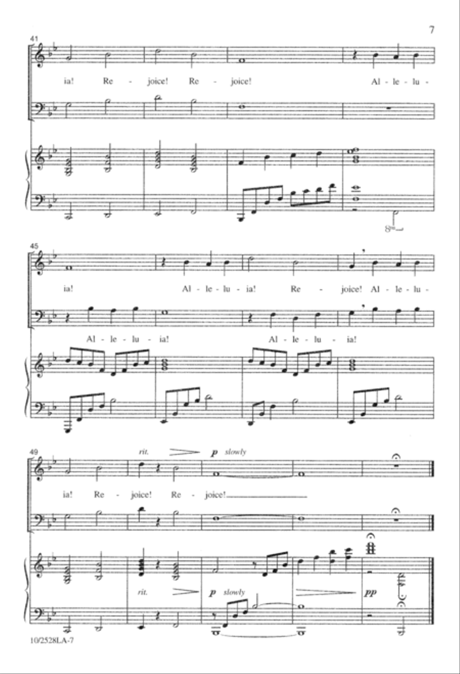 Easter Joy 3-Part scores gallery preview page 8