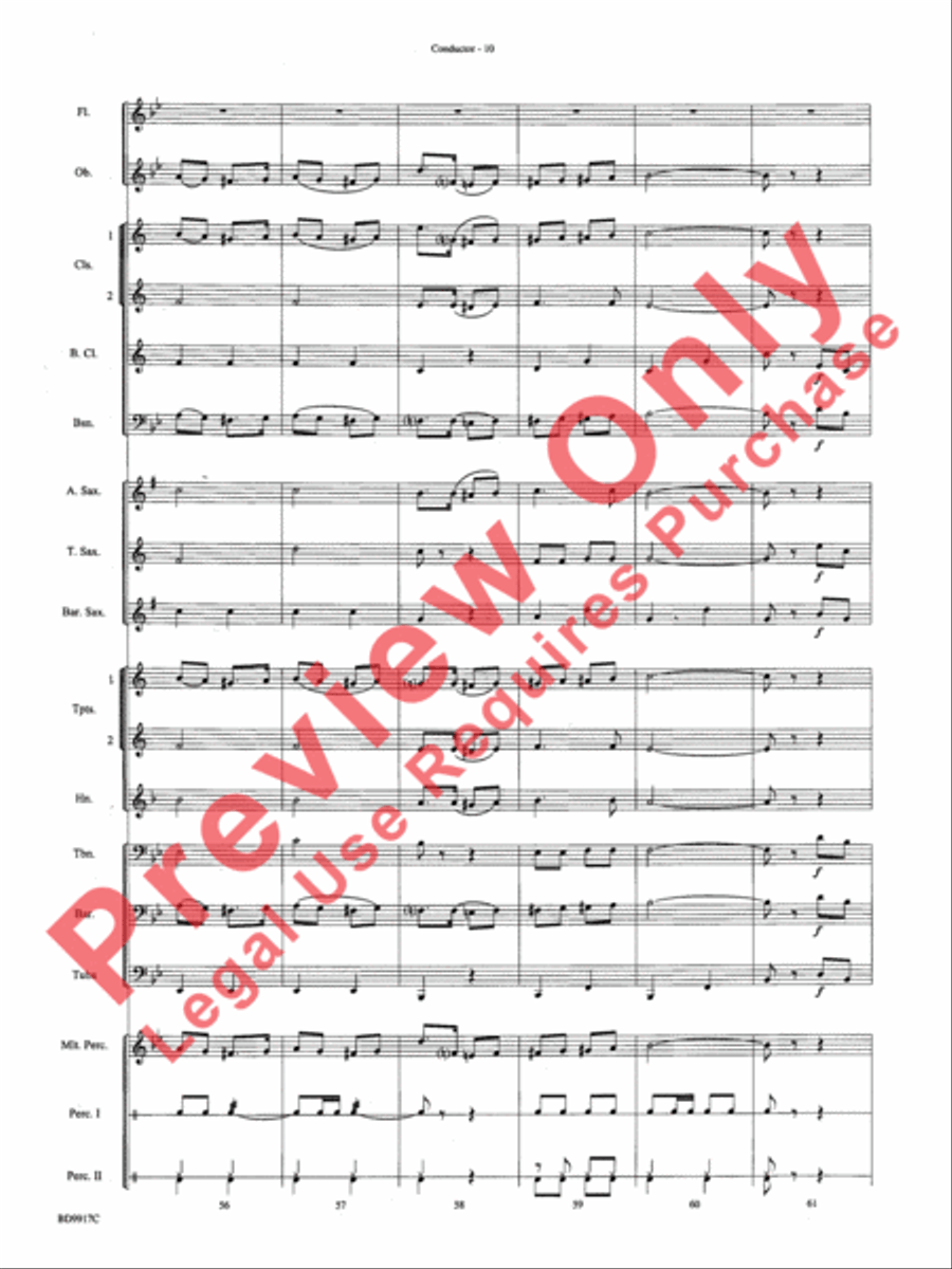 Barnum and Bailey's Favorite Concert Band scores gallery preview page 13