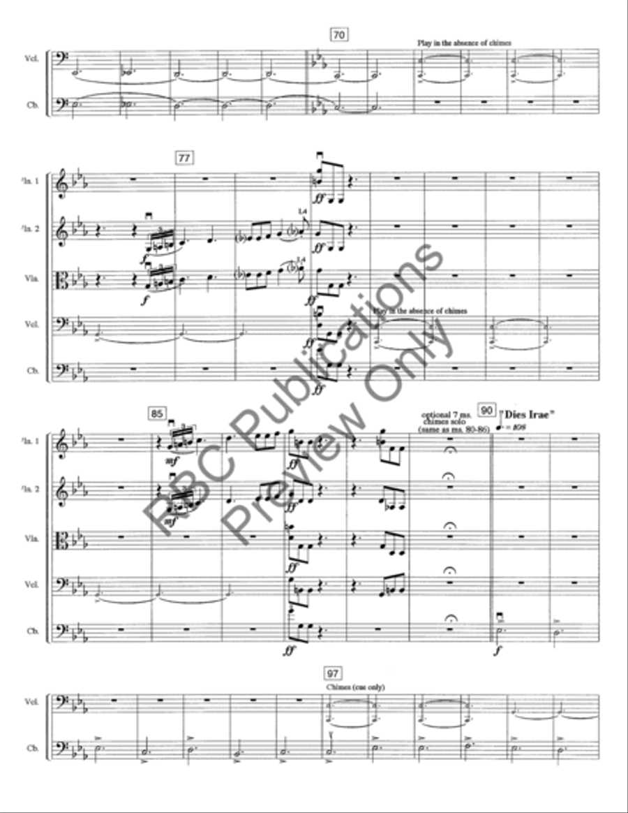 Witches Sabbath Witches Sabbath String Orchestra scores gallery preview page 8