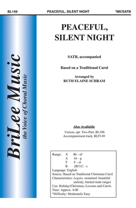 Book cover for Peaceful, Silent Night