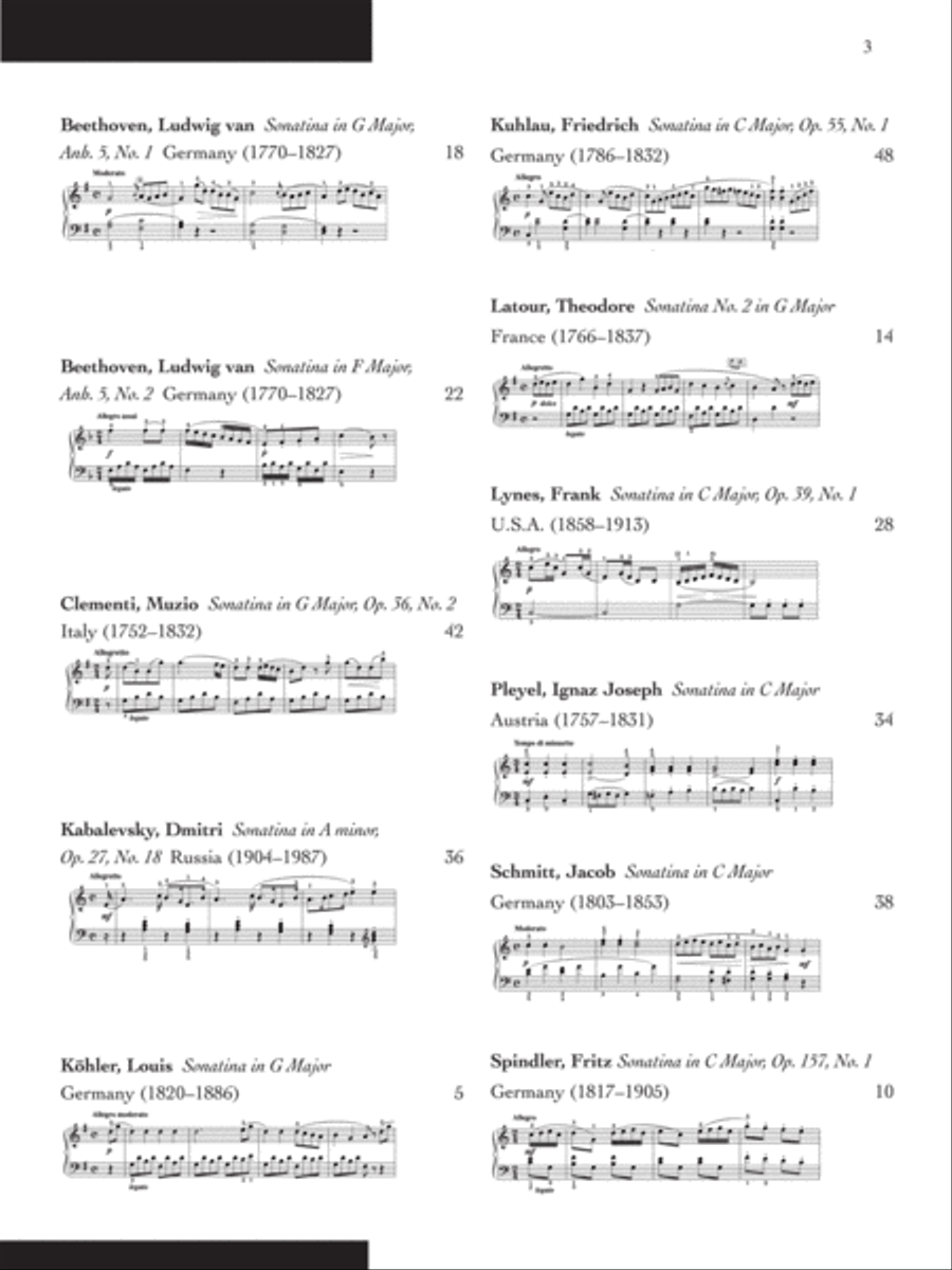 Sonatina Masterworks, Book 2 Piano Solo scores gallery preview page 4