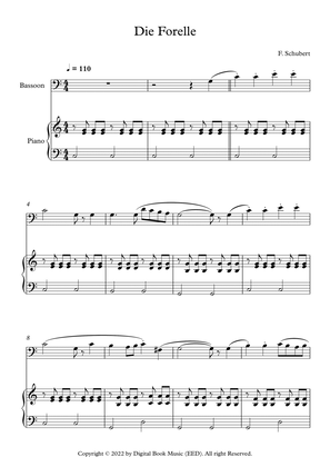 Die Forelle - Franz Schubert (Bassoon + Piano)