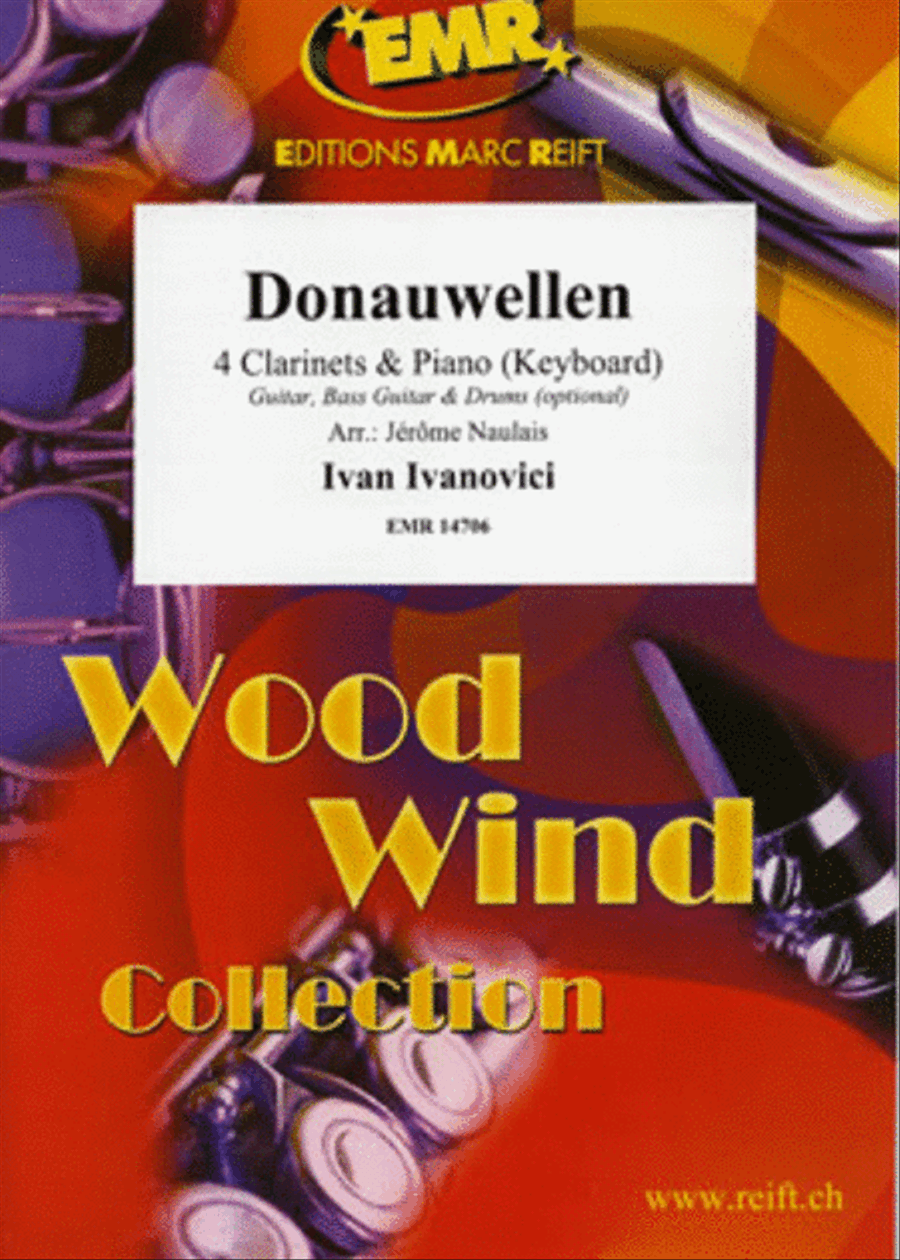 Donauwellen Clarinet scores gallery preview page 1