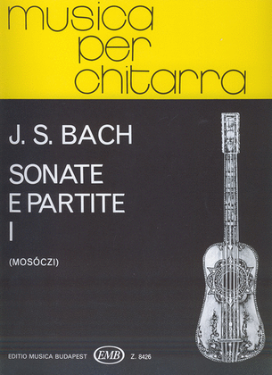 Book cover for Sonate e Partite BWV 1001-1006 I